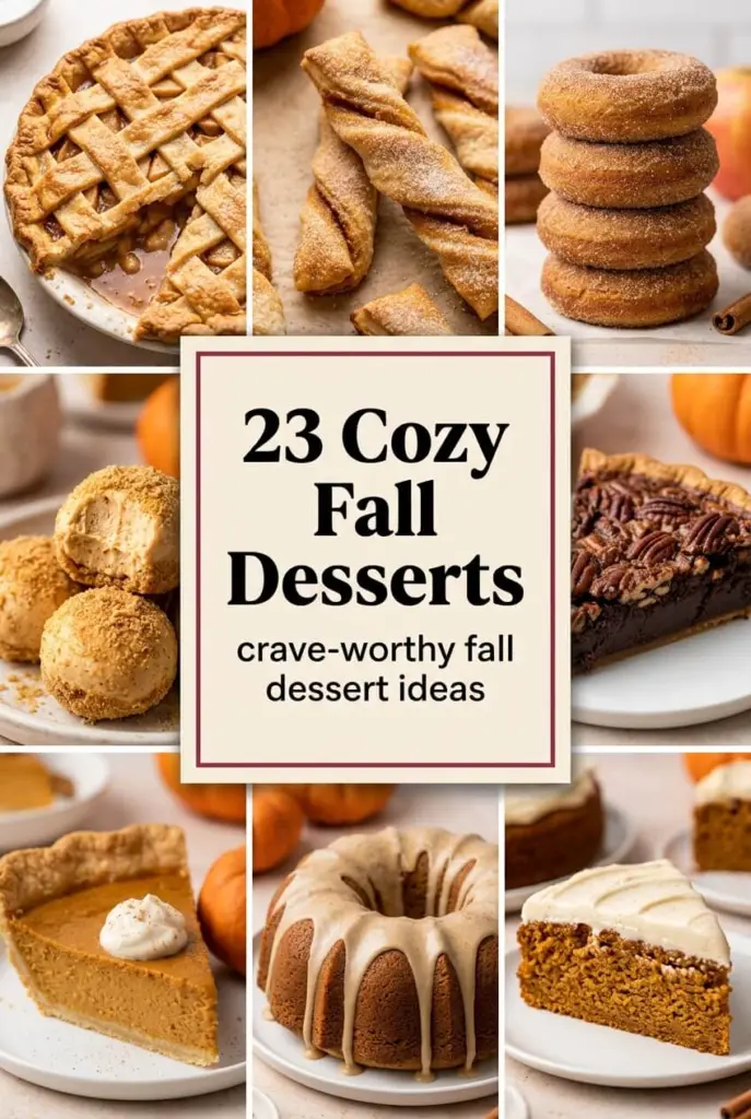 23 Cozy Fall Dessert Recipes for the Whole Season