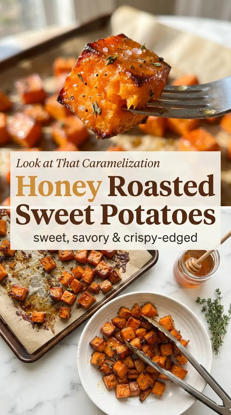 Honey Roasted Sweet Potatoes