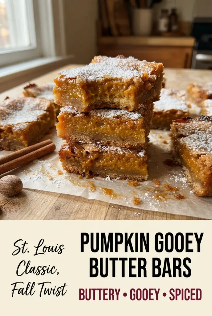 Pumpkin Gooey Butter Bars