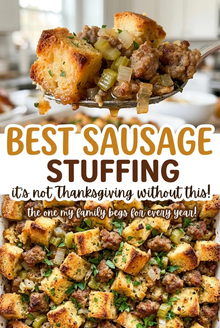 Best Sausage Stuffing