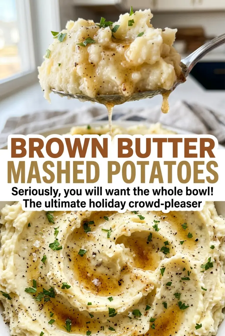 Brown Butter Mashed Potatoes
