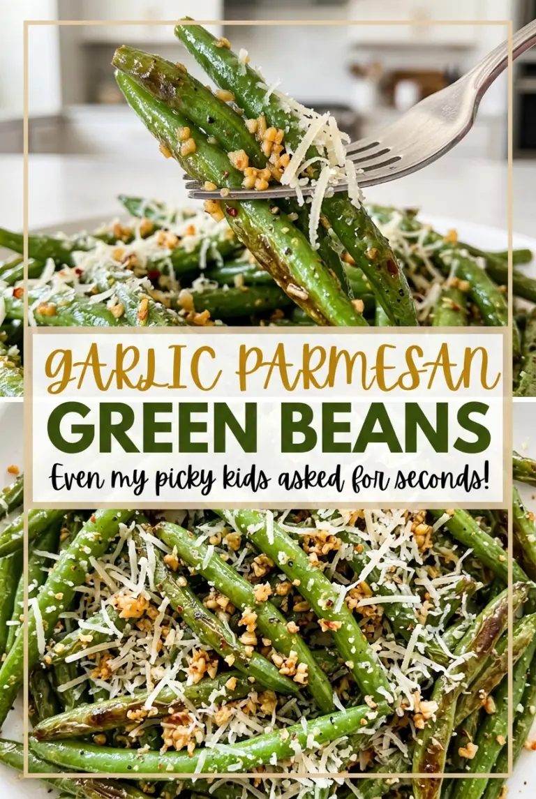 Garlic Parmesan Green Beans