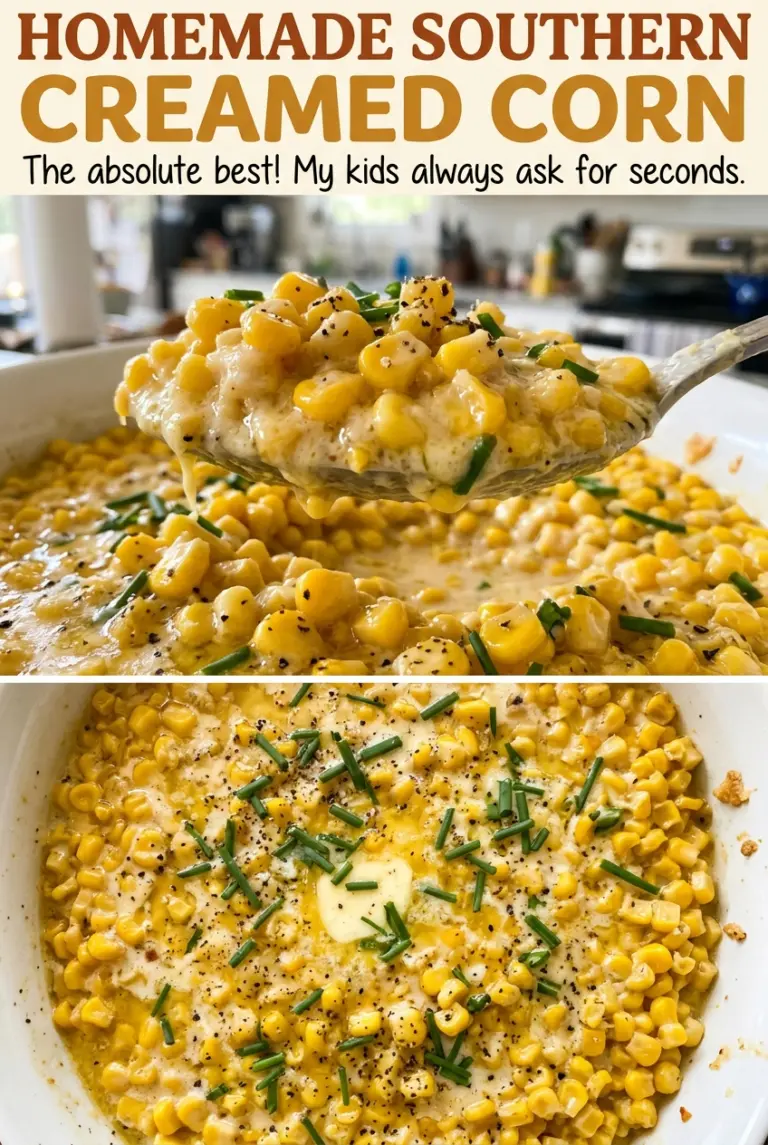 Homemade Southern Creamed Corn