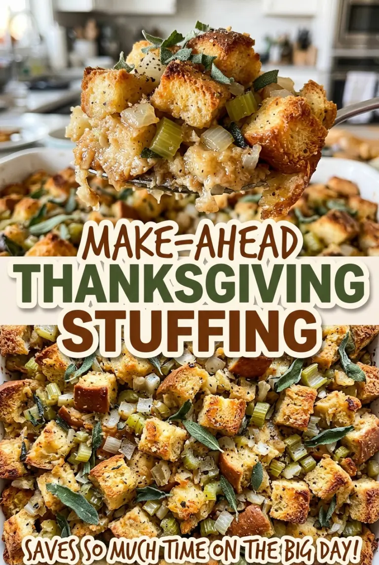 Make-Ahead Thanksgiving Stuffing