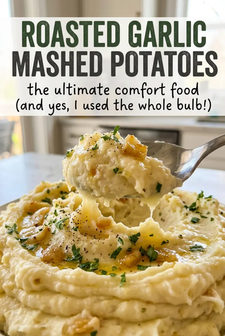 Roasted Garlic Mashed Potatoes